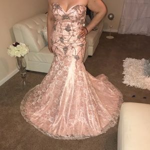 Royal Queen Collection USA Pink Formal Dress